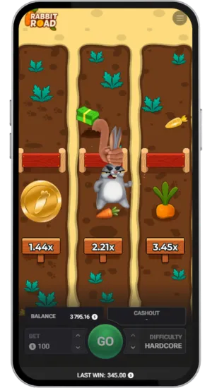 Rabbit Caught in Hardcore Mode
