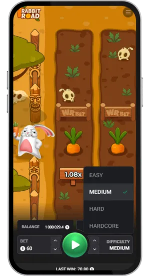 Rabbit Road Schwierigkeitsstufen